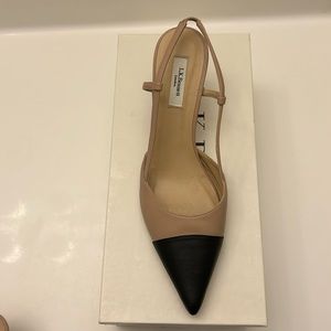 L.K. Bennett sling back pumps